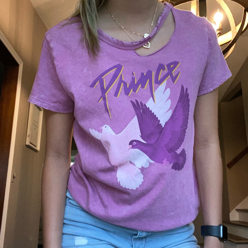 prince purple t-shirt